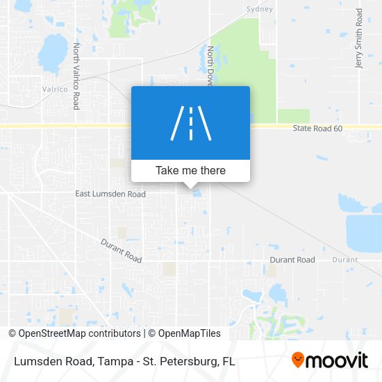 Mapa de Lumsden Road