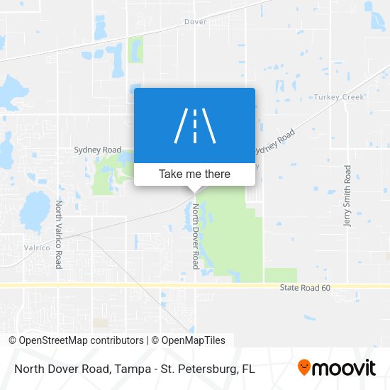 Mapa de North Dover Road