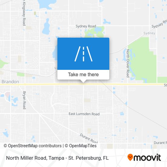 North Miller Road map