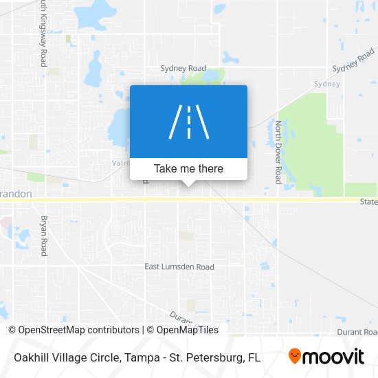 Oakhill Village Circle map