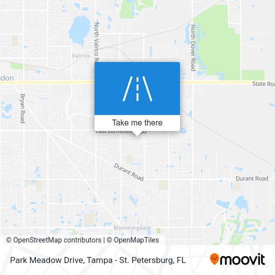 Park Meadow Drive map