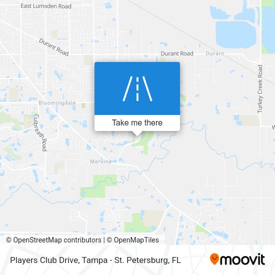 Mapa de Players Club Drive