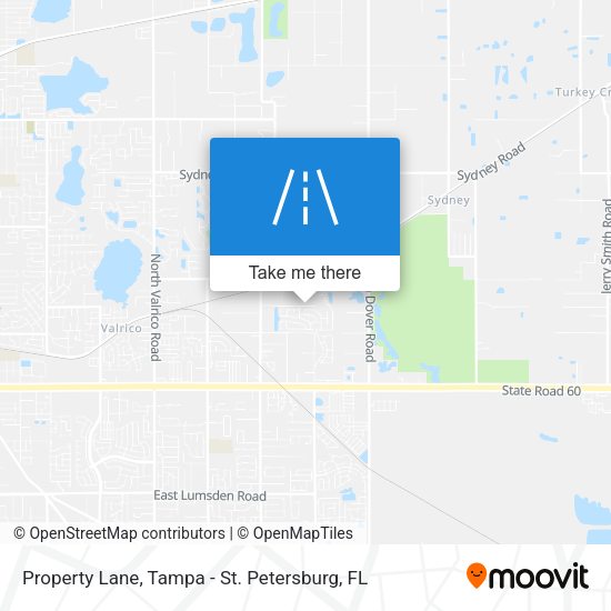 Property Lane map