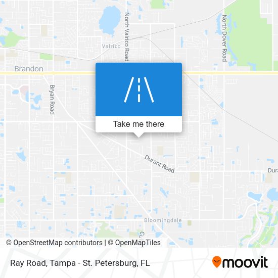 Ray Road map