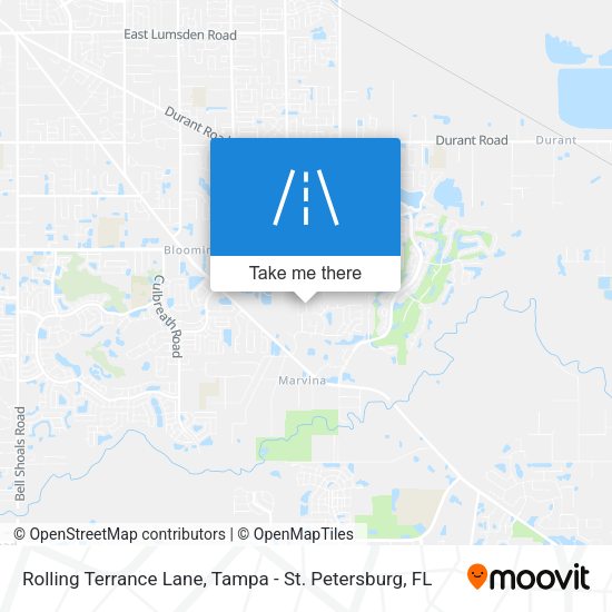 Mapa de Rolling Terrance Lane
