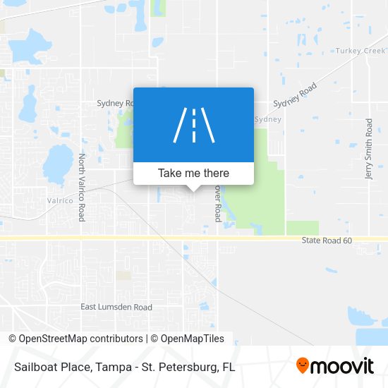 Sailboat Place map