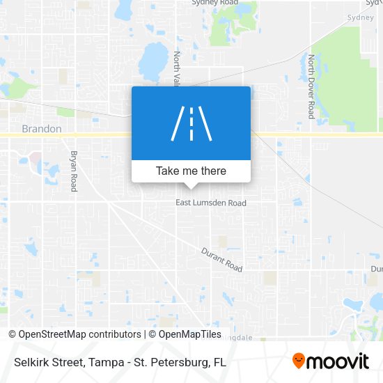 Mapa de Selkirk Street