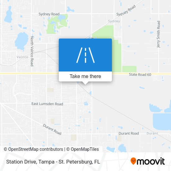 Mapa de Station Drive