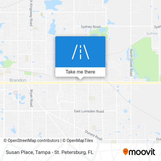 Susan Place map