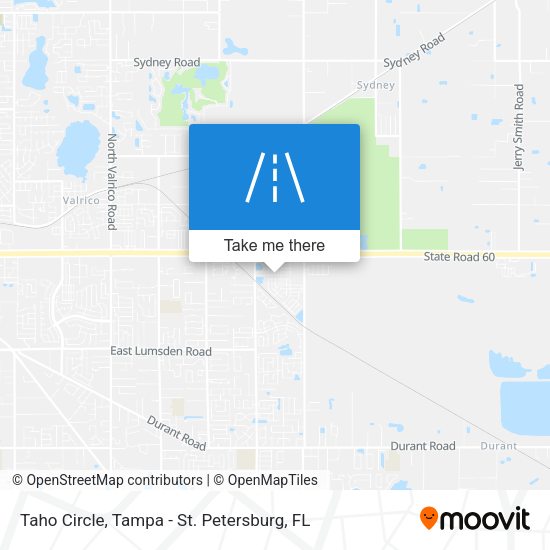 Taho Circle map