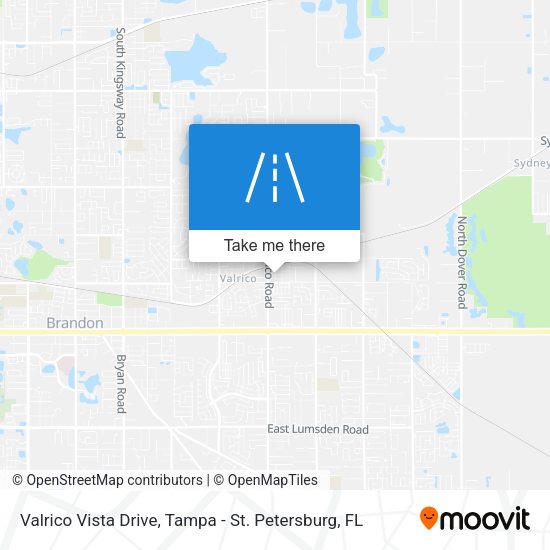 Mapa de Valrico Vista Drive
