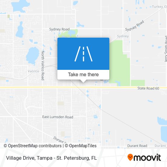 Village Drive map