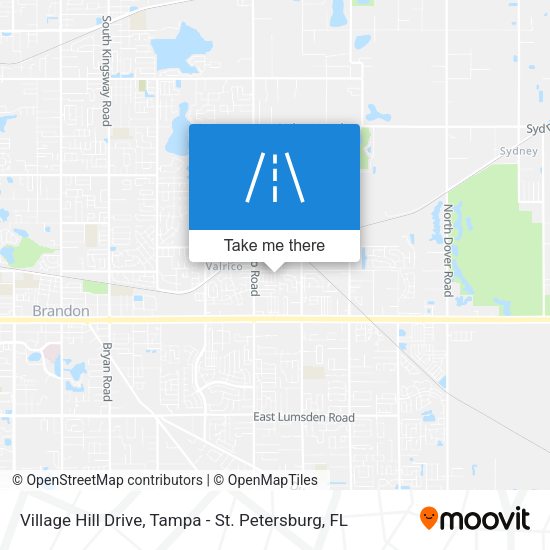 Mapa de Village Hill Drive