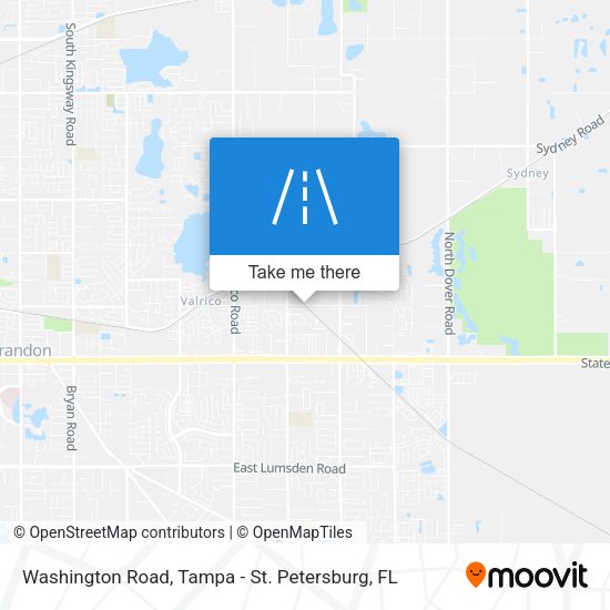 Mapa de Washington Road