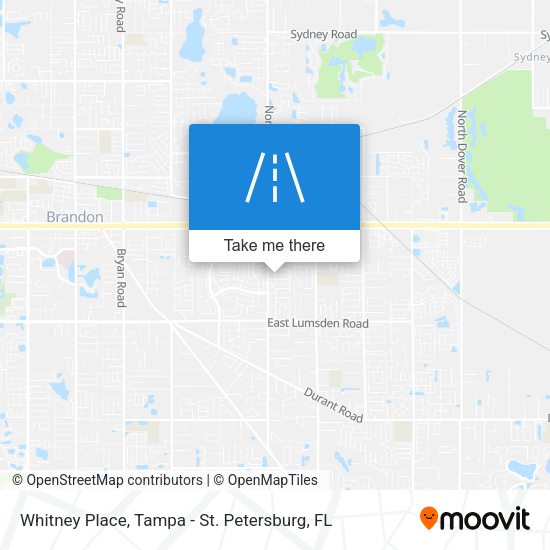 Whitney Place map