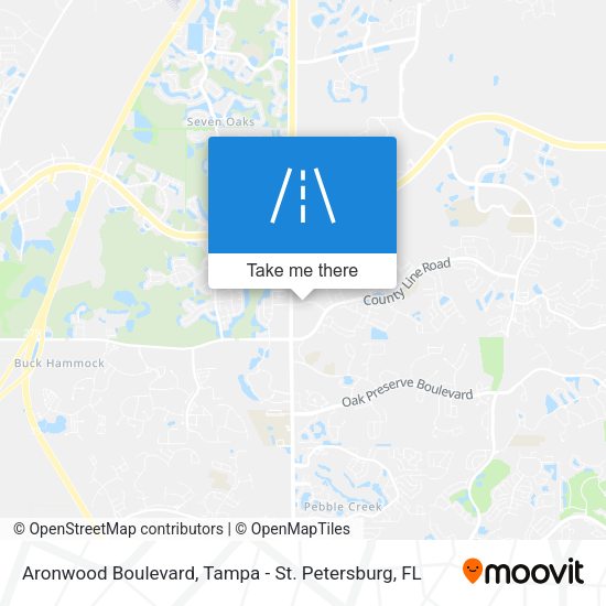 Mapa de Aronwood Boulevard
