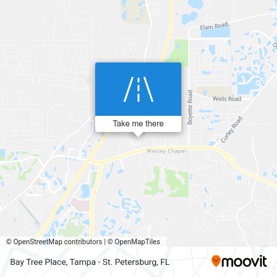 Bay Tree Place map