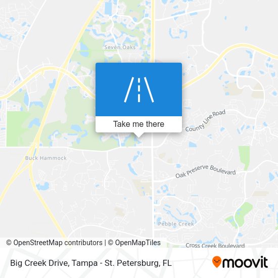 Big Creek Drive map