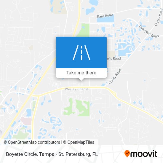 Boyette Circle map