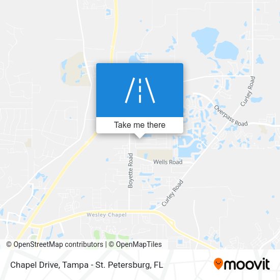 Mapa de Chapel Drive