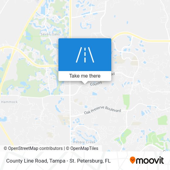 Mapa de County Line Road