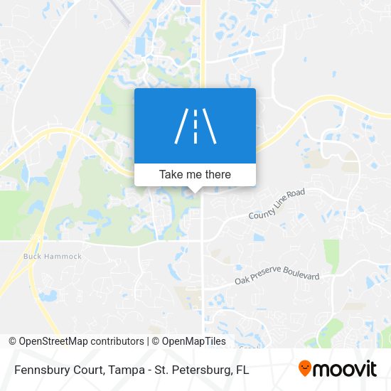 Mapa de Fennsbury Court