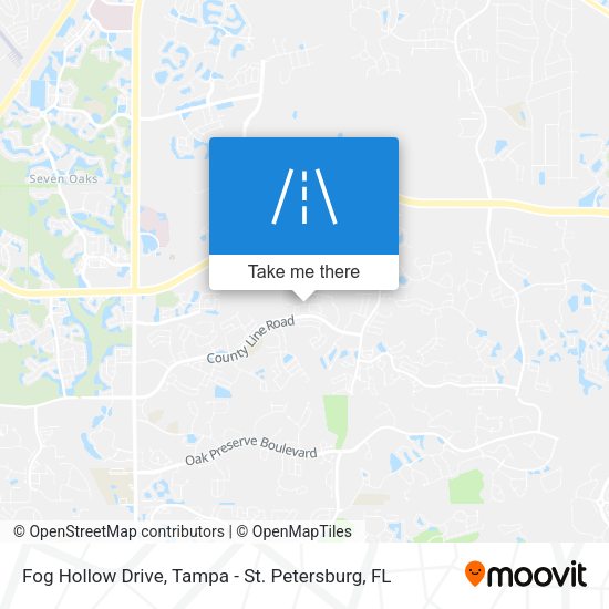 Fog Hollow Drive map