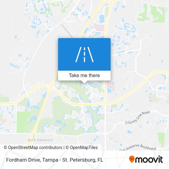 Fordham Drive map