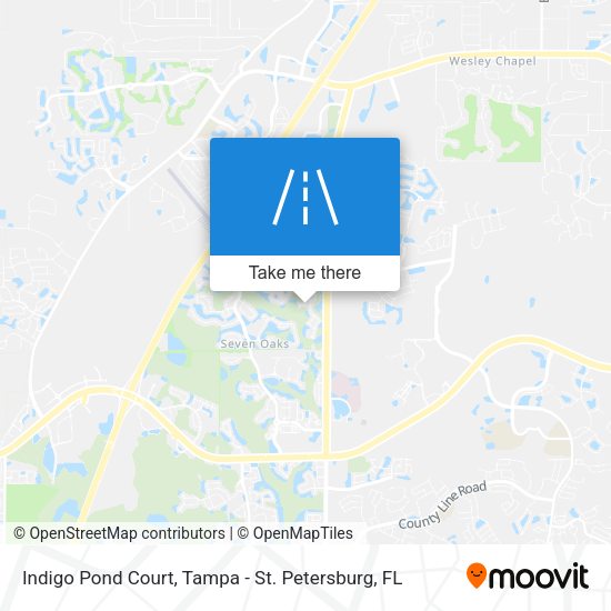 Indigo Pond Court map