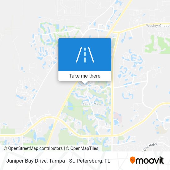 Juniper Bay Drive map