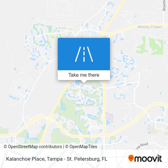 Kalanchoe Place map