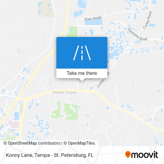 Mapa de Konny Lane