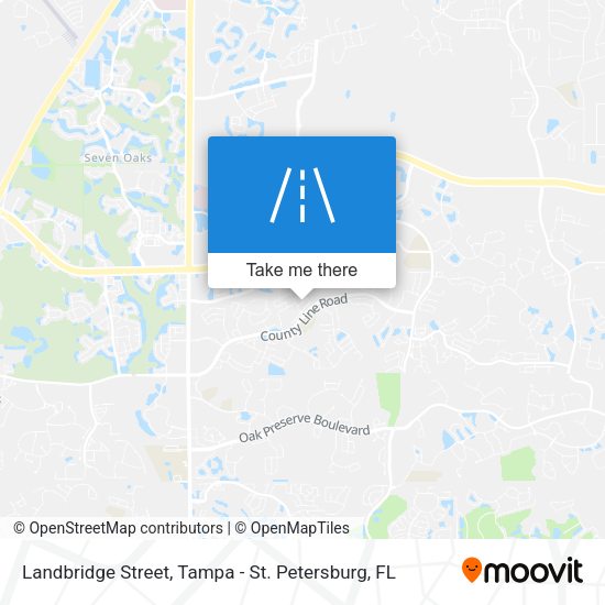 Landbridge Street map