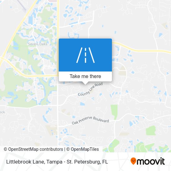 Mapa de Littlebrook Lane