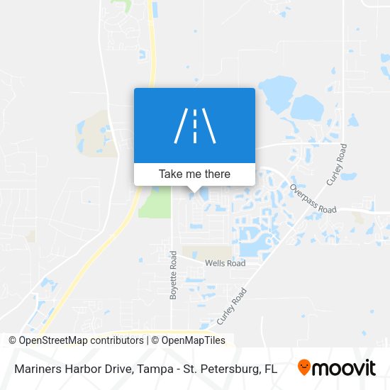 Mapa de Mariners Harbor Drive