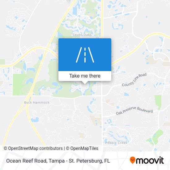 Mapa de Ocean Reef Road