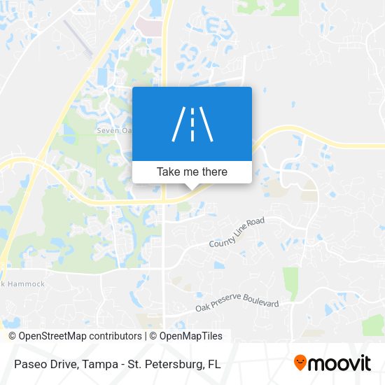 Mapa de Paseo Drive