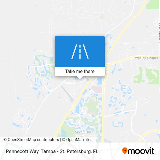 Pennecott Way map