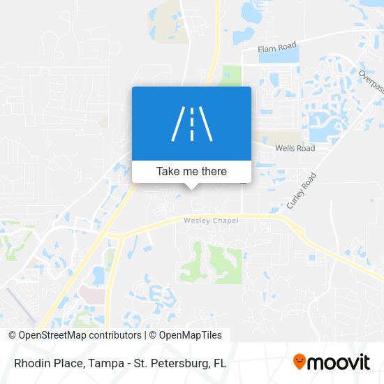 Rhodin Place map