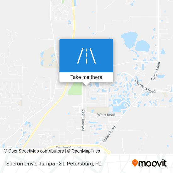 Sheron Drive map