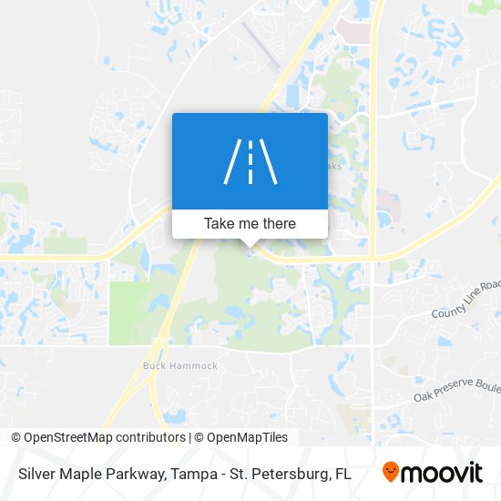 Mapa de Silver Maple Parkway