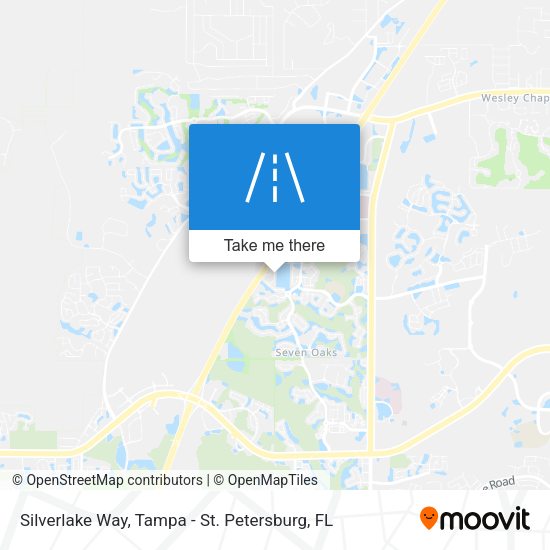 Silverlake Way map