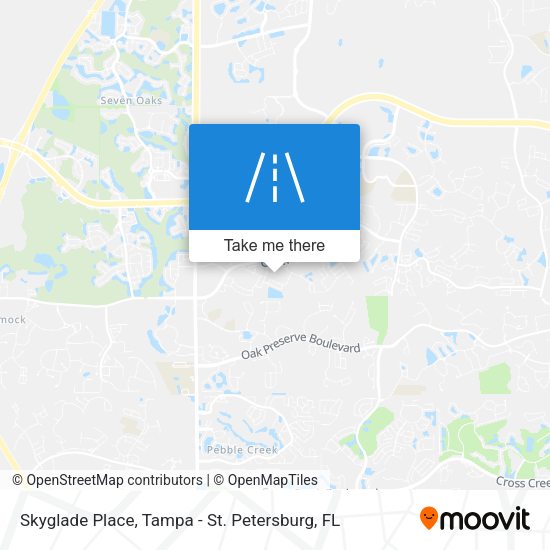 Skyglade Place map