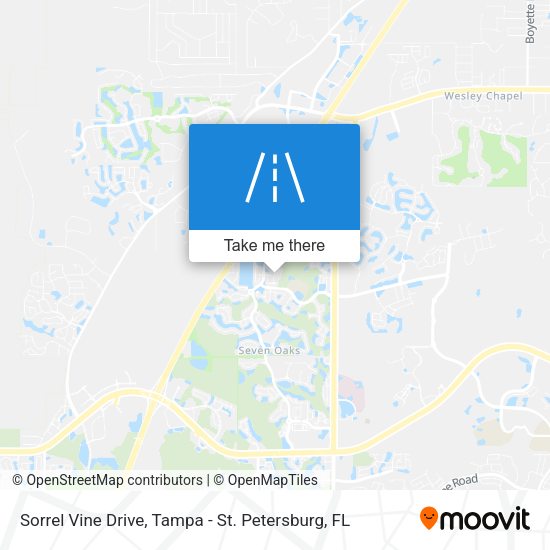 Sorrel Vine Drive map
