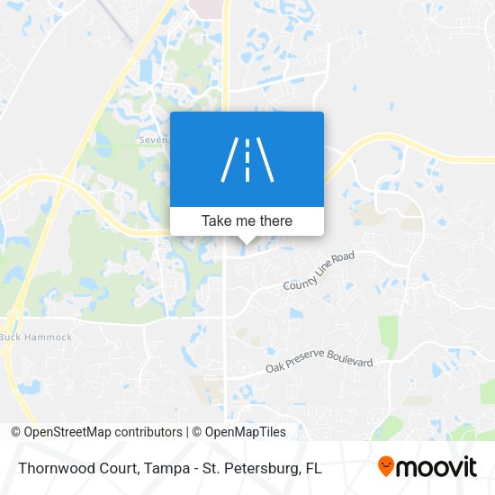 Thornwood Court map