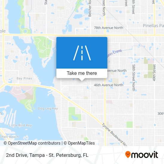 2nd Drive map