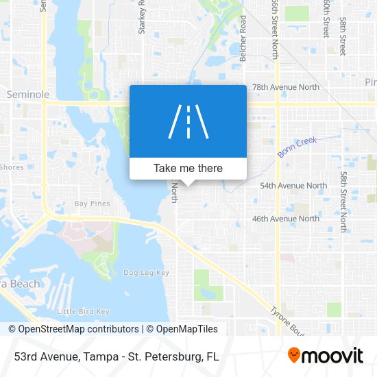 Mapa de 53rd Avenue