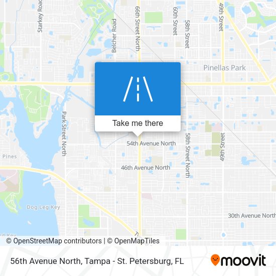 Mapa de 56th Avenue North