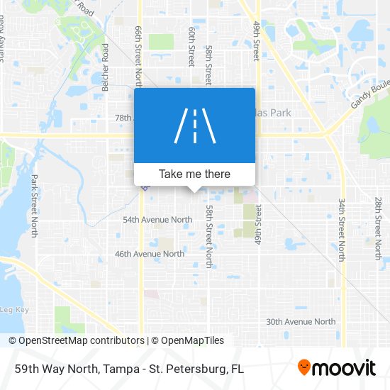 Mapa de 59th Way North