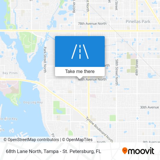 Mapa de 68th Lane North